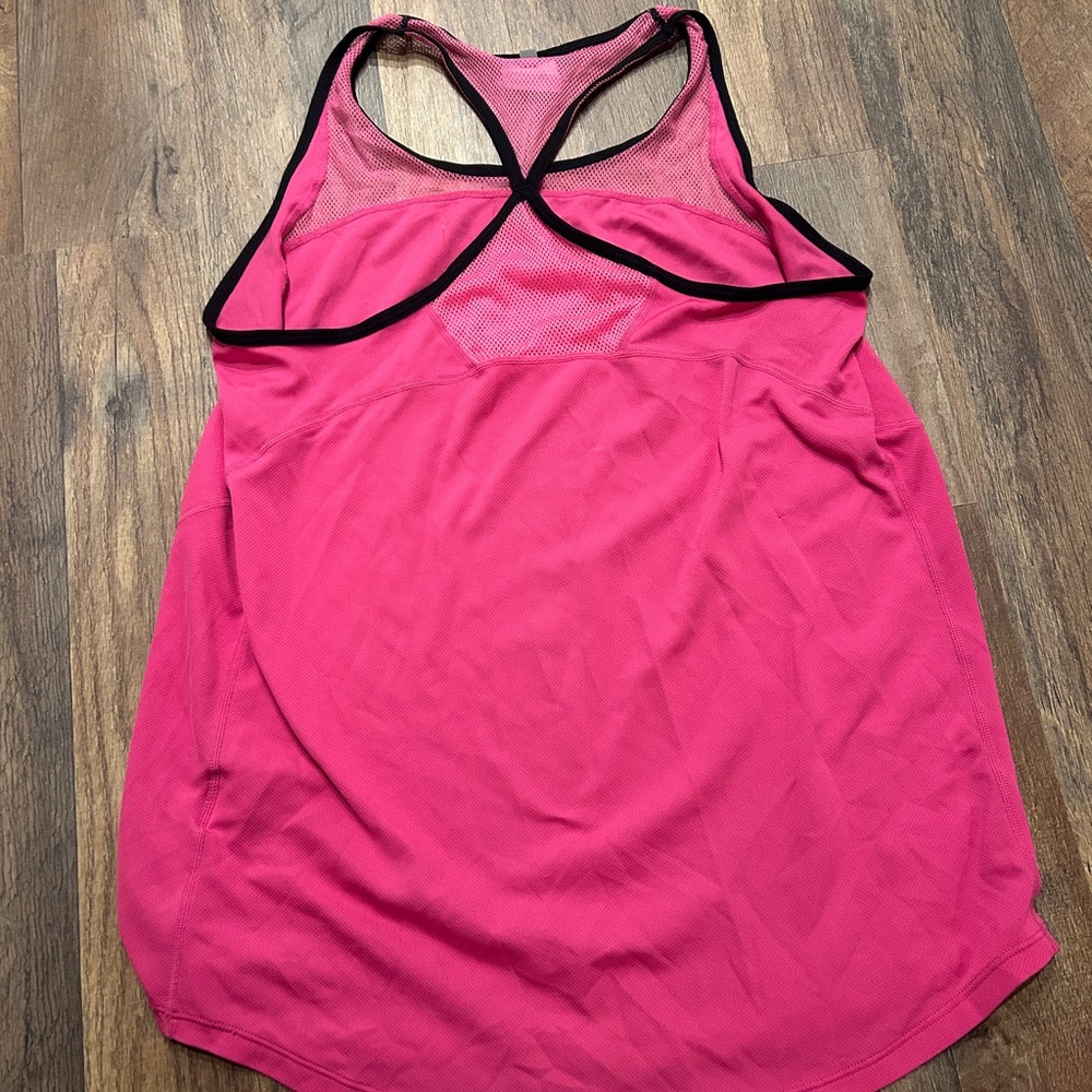 Pink Racerback Tank Top
